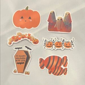 Halloween Themed Sticker Set